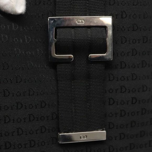 Christian Dior Tote Bag Canvas Black - Picture 10 of 16